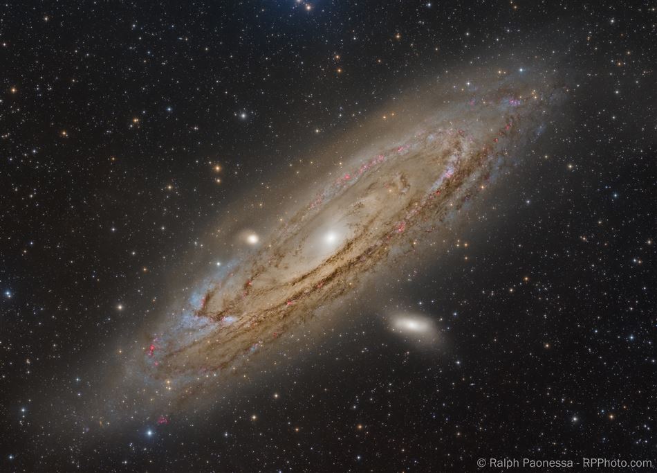 Andromeda Galaxy (M31) in LHaRGB